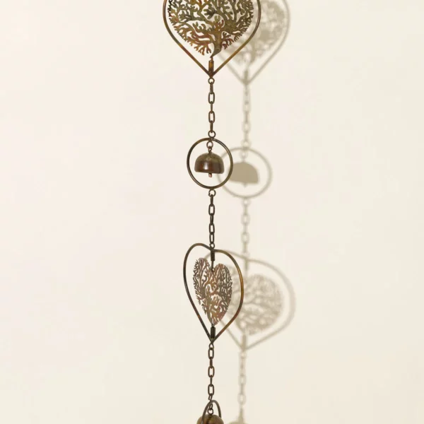 Tree Of Life Heart Rain Chain 2