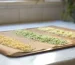 citrus salts drying on baking sheet