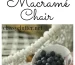 DIY Macrame Hanging Chair: A Relaxing Challenge For Your Creative Spirit