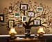 Family Tree Wall Decal - Brown - 107 w x 90 h inches - Standard