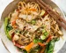 Great fridge forage meal - any dried noodles, any veggies, optional protein. This Chicken Stir Fry with Rice Noodles is healthy and super quick to make! recipetineats.com