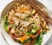 Great fridge forage meal - any dried noodles, any veggies, optional protein. This Chicken Stir Fry with Rice Noodles is healthy and super quick to make! recipetineats.com