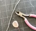 "Wire cut for sea glass pendant" class=